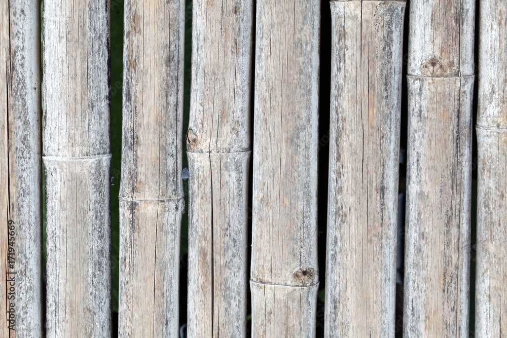 old bamboo wall background. old bamboo wall background.