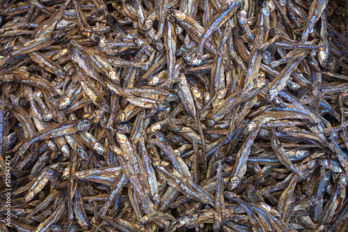 Dry Fish From Traditional Market Of Sumbawa Indonesia