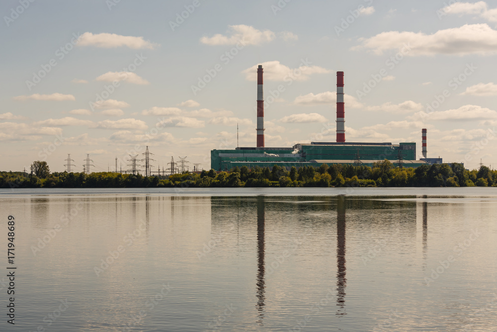 Obraz premium Shatura Termal Power Station