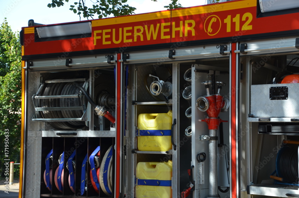 Fototapeta premium Feuerwehr