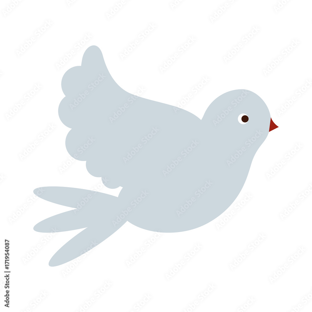 dove flying icon image vector illustration design dove flying icon image vector illustration design
