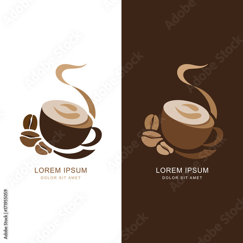 Coffee Cup Symbol, vector illustration.