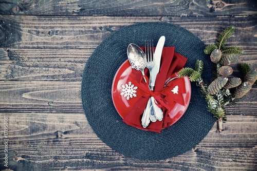 Weihnachten - Tischdekorati...