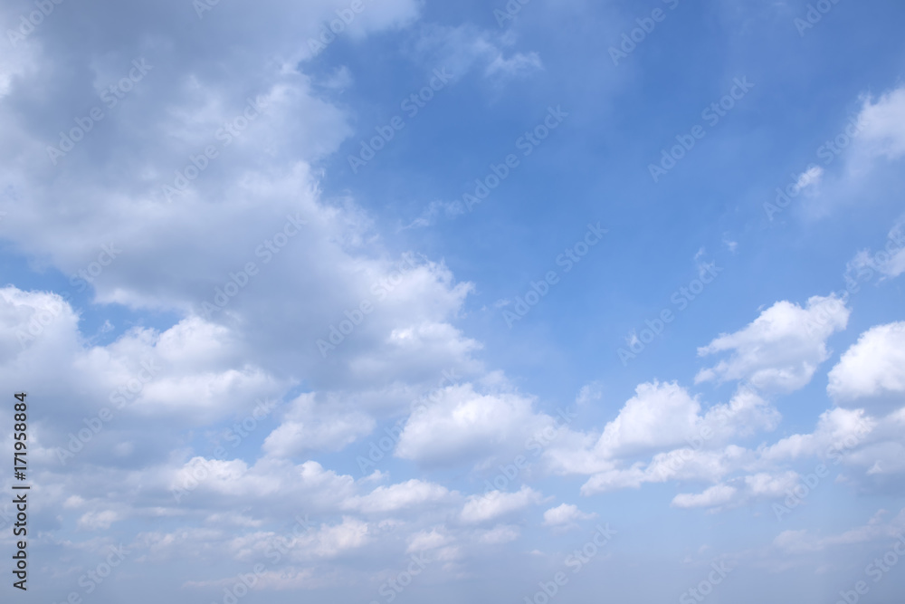 Blue Sky And Clouds For Background Blue Sky And Clouds For Background