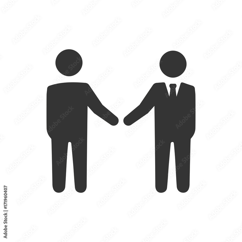 Business Agreement Icon Business Agreement Icon