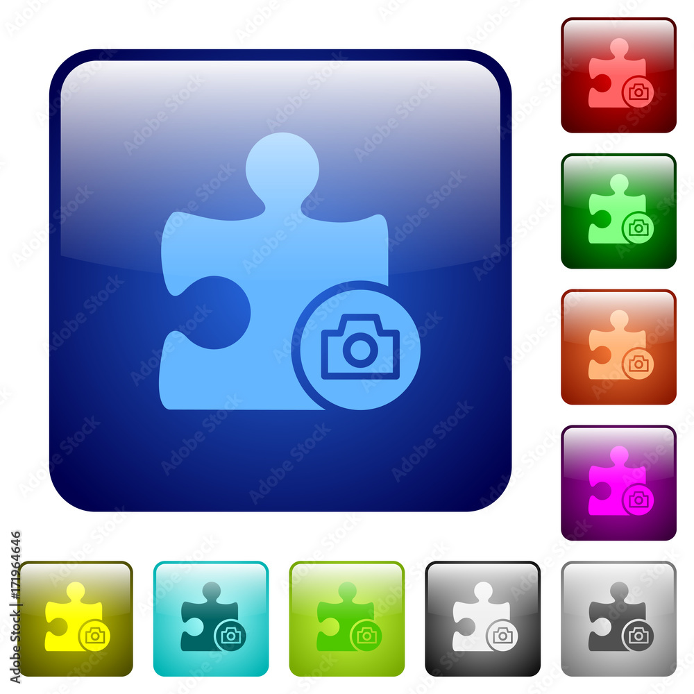 Camera plugin color square buttons Camera plugin color square buttons