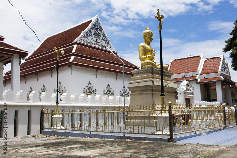 Wat Phaichayon Phon Sep Ratchaworawihan temple in Samut Prakan, Thailand