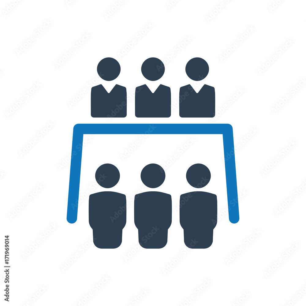 Business Conference Icon Business Conference Icon