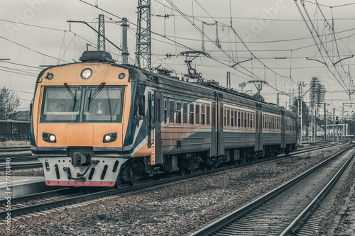 Passenger electric train