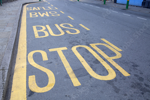 Bus Stop Sign