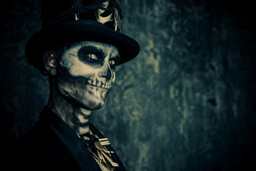 nightmare skeleton man
