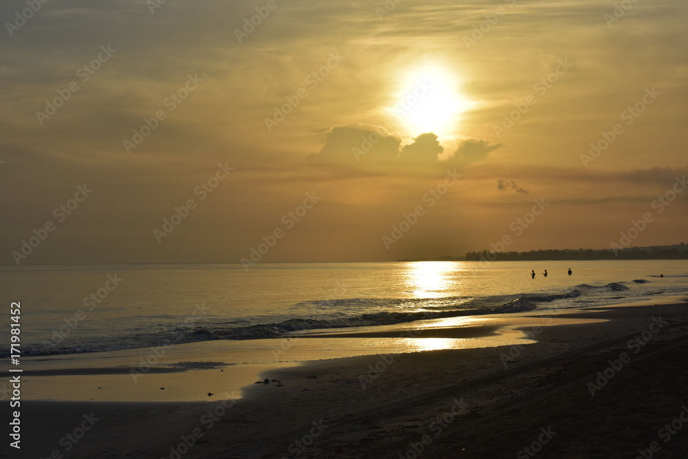 beach sunrise Cuba