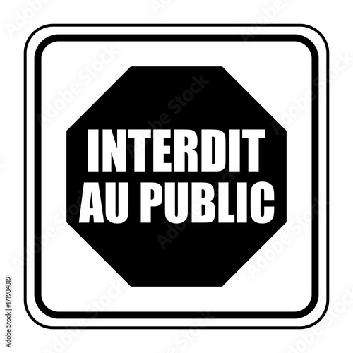 Logo interdit au public.