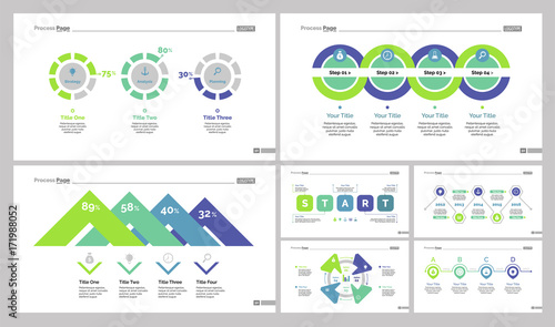 Business Data Diagram Set