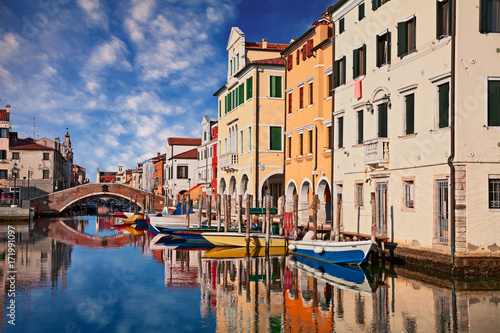 Chioggia, Venice, Italy: canal in the old town