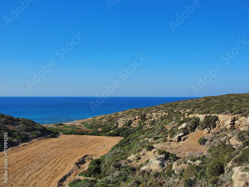 In the hills coastal view 