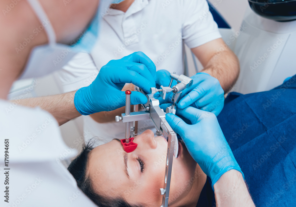 Installation of the face-bow. Functional diagnostics. Installation of the face-bow. Functional diagnostics.