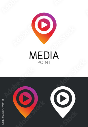 Music logo design concept. Business creative icon for musical company. Sound audio brand for mobile app or studio. Music player symbol Free Download Music logo design concept. Business creative icon for musical company. Sound audio brand for mobile app or studio. Music player symbol - GFXLoad