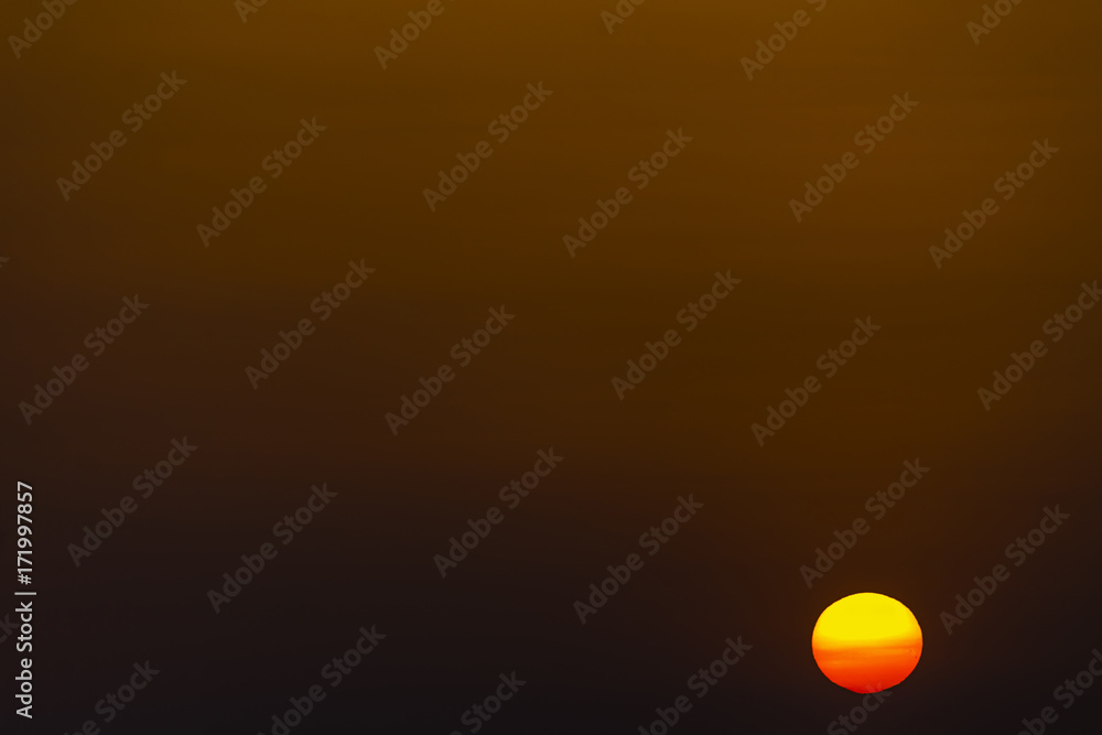 A wonderful and colorful sun is going down to sunset in Izmir (Turkey) A wonderful and colorful sun is going down to sunset in Izmir (Turkey)