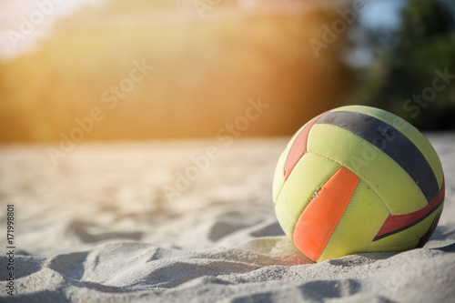 volleyball on the beach