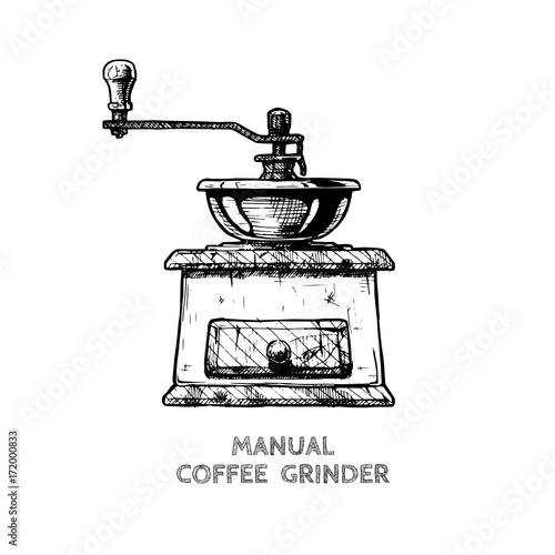 manual burr mill coffee grinder