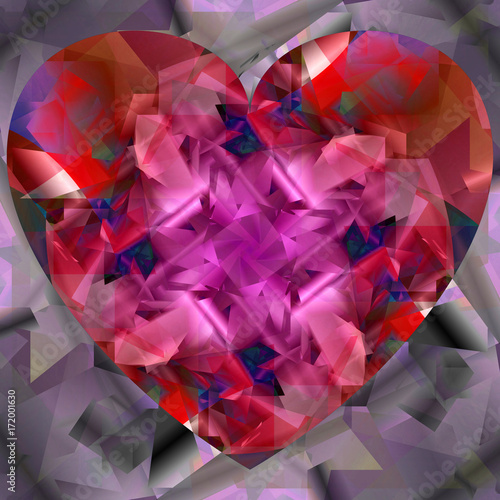 herz edelstein texturen glatt kante