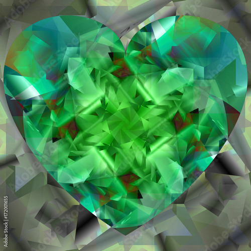 herz edelstein texturen glatt kante