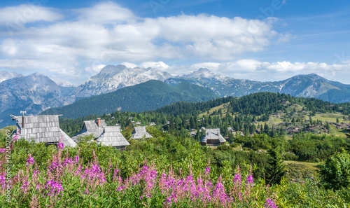 Velika Planina, Julian Alps, Slovenia Europe