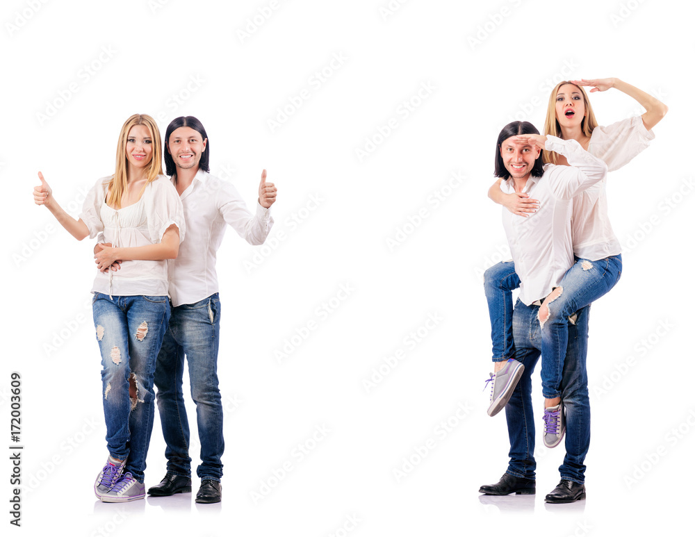 Fototapeta premium Pair of man and woman