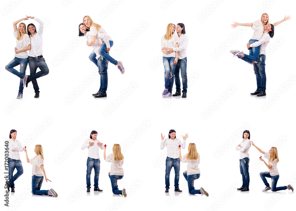 Pair of man and woman Pair of man and woman