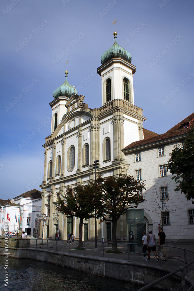 Jesuit church in Lucerne, Switzerland