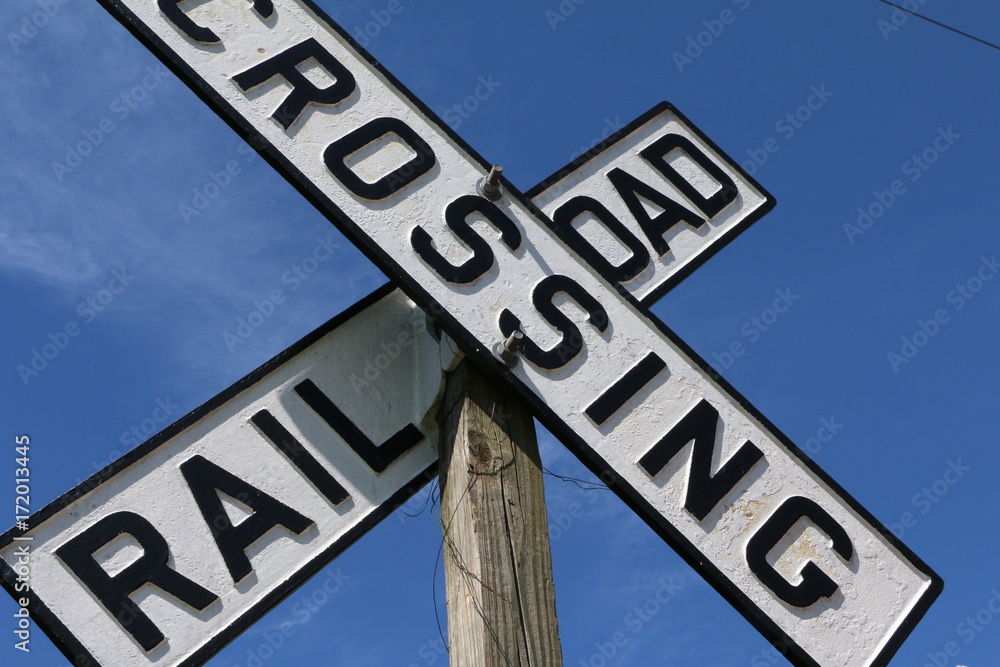 Fototapeta premium Railroad Crossing