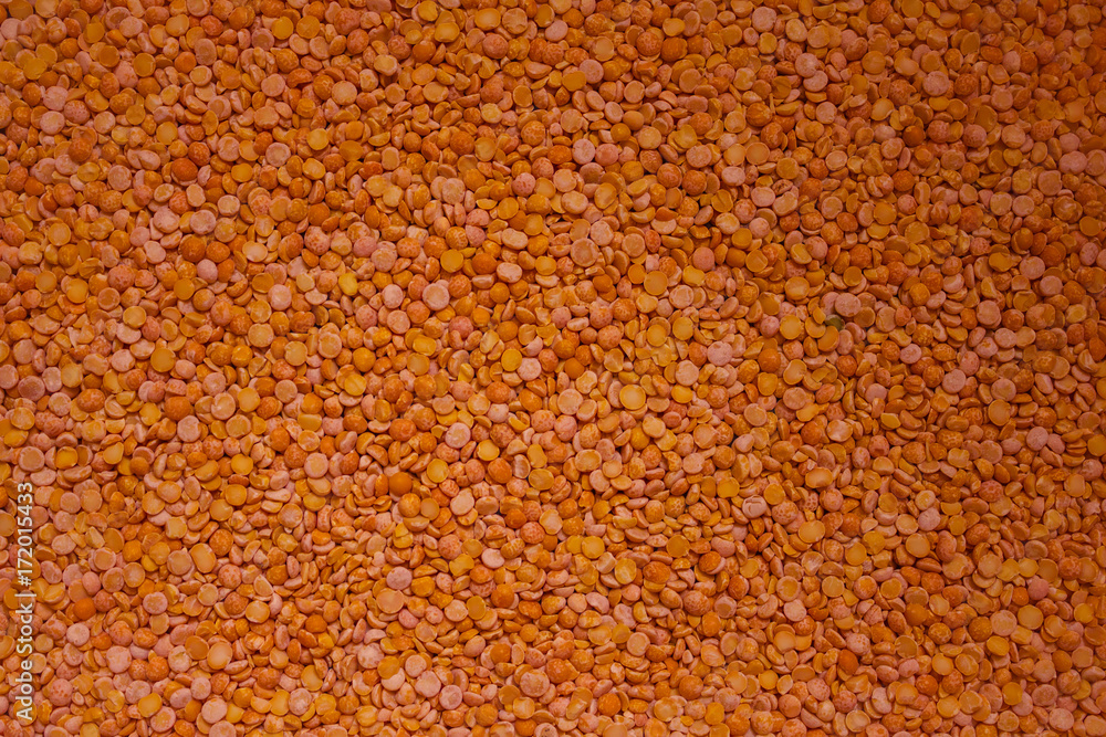 Texture of pea groats Texture of pea groats