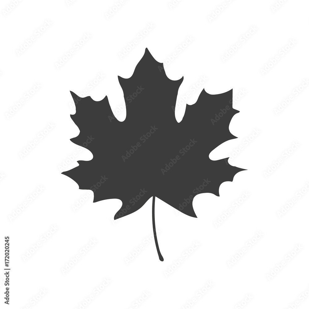 Autumn fallen leaf icon Vector. Autumn fallen leaf icon Vector.