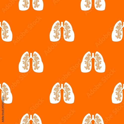 Lungs pattern seamless
