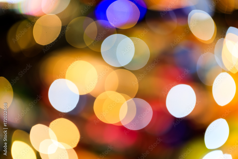 Night city street lights bokeh background Night city street lights bokeh background