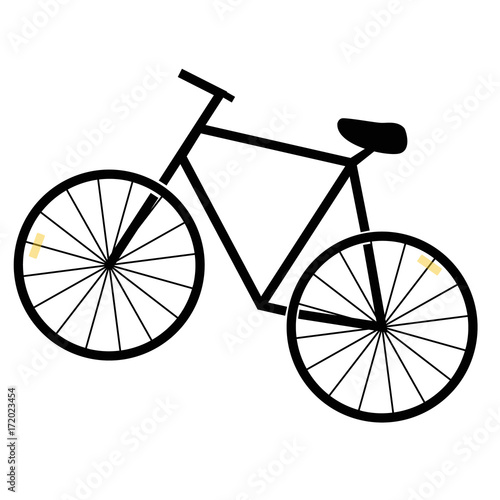 Flat Bicycle, bicycle icon