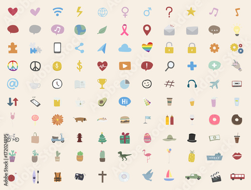 Vector set of illustrated people