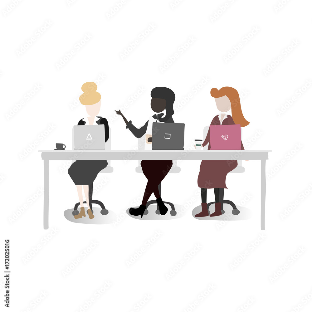 Vector collection of business people Vector collection of business people