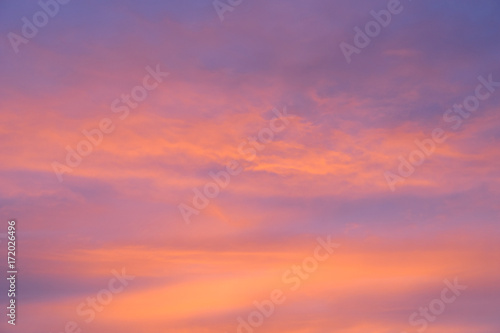 Sunset sky background © alice_photo