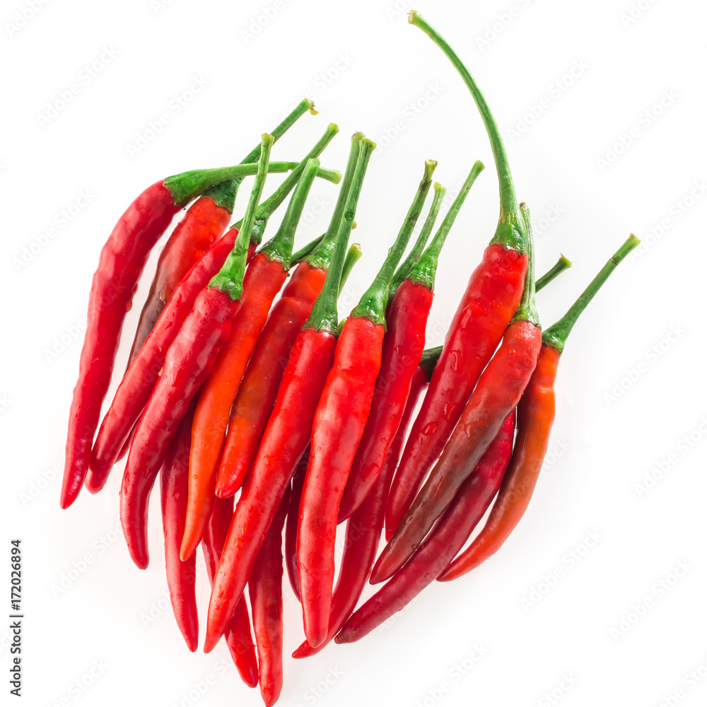 pepper set isolated on a white background (chilli, chili, pepper) pepper set isolated on a white background (chilli, chili, pepper)