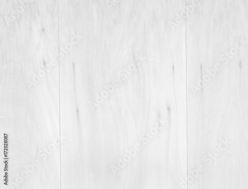 White wooden wall background, texture of bark wood with old natural pattern for design art work.