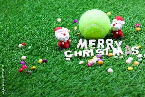 Merry Christmas to tennis player