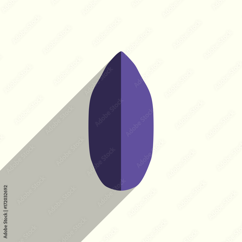Leaf flat icons with of shadow. Vector illustration Leaf flat icons with of shadow. Vector illustration