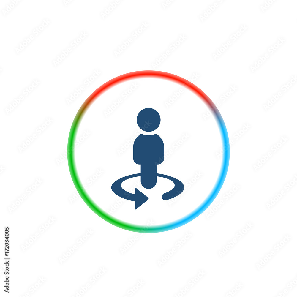 Rainbow Style App Icon Rainbow Style App Icon