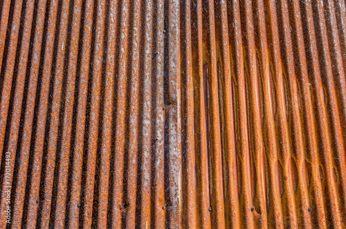 Rusted Corrugated Metal 