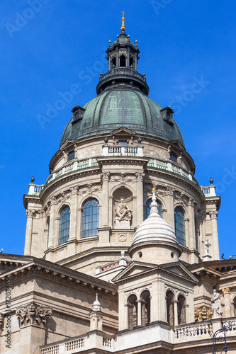 Saint Stephen's basilica in Budapest, Hungary.