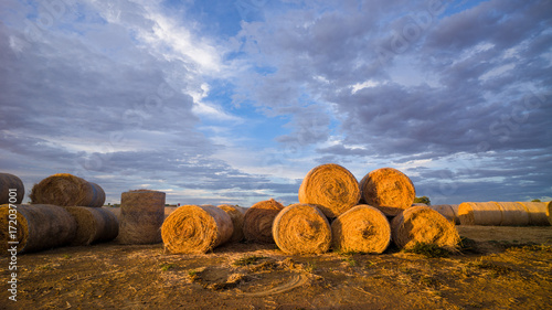 hay bales