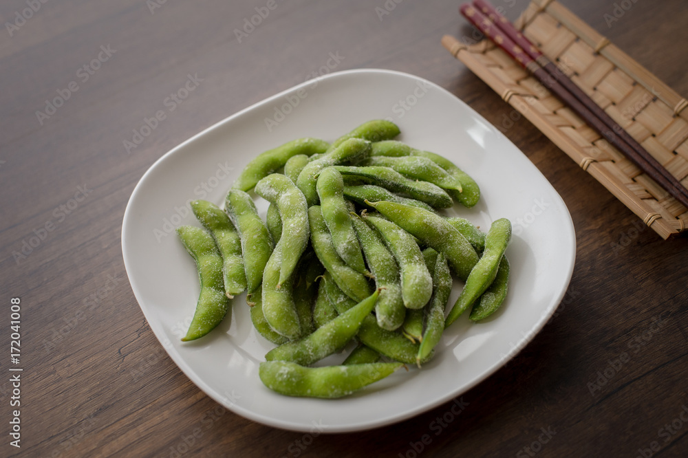 Japan pigeon pea or Edamame or Soybeans Japan pigeon pea or Edamame or Soybeans