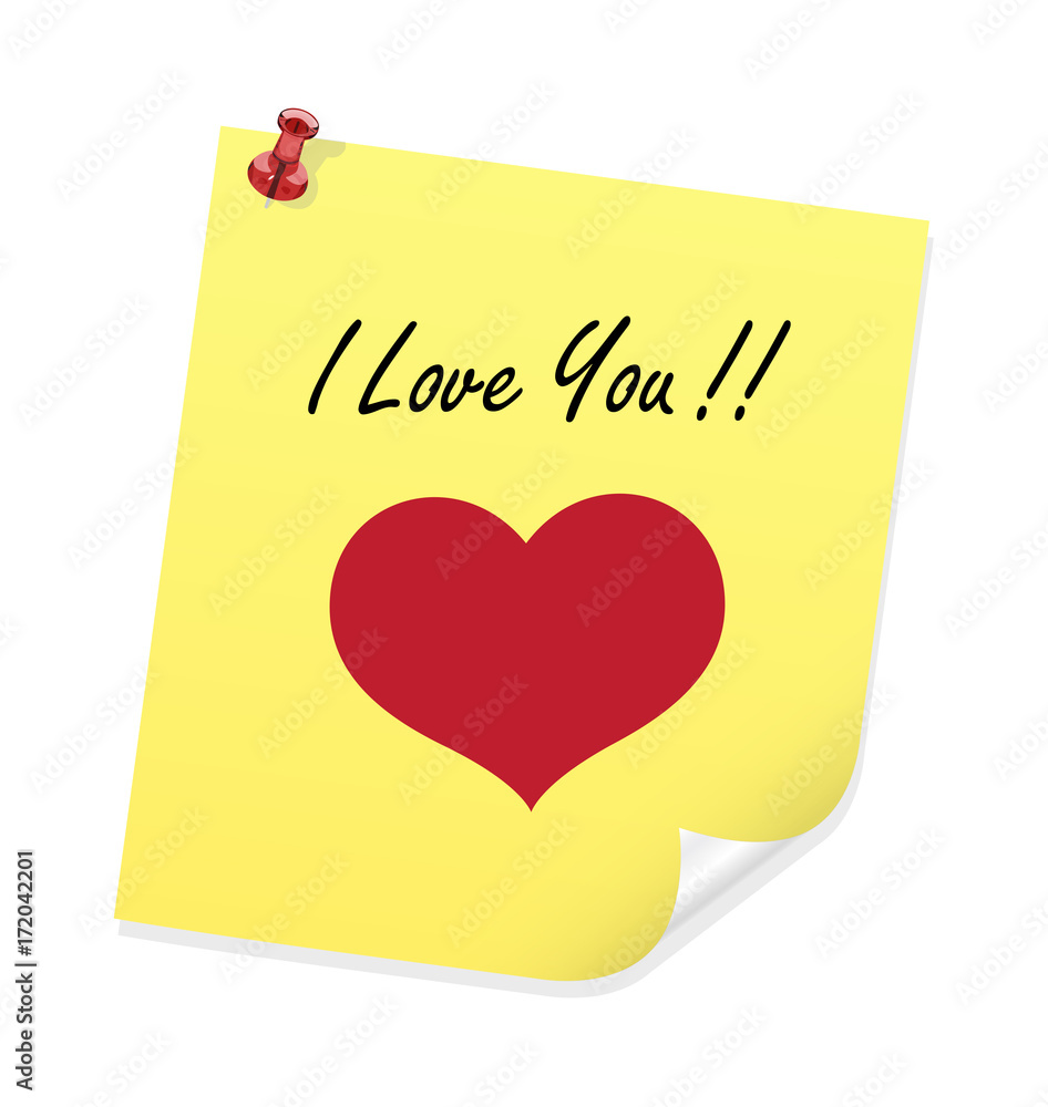 Valentine Heart Sticker - Clip-art vector illustration Valentine Heart Sticker - Clip-art vector illustration